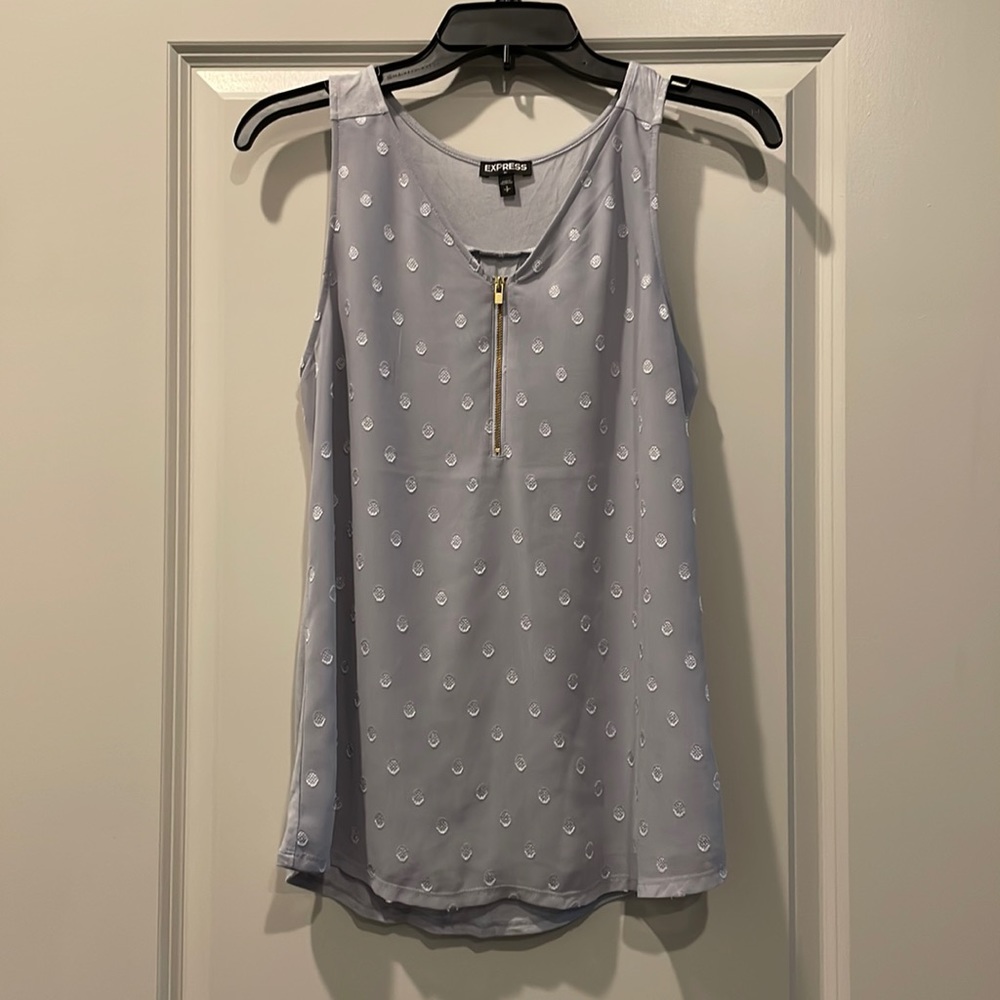 Extremely comfortable polka dot blouse from Express (S)
